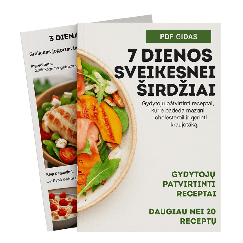 7 dienos sveikesnei širdžiai