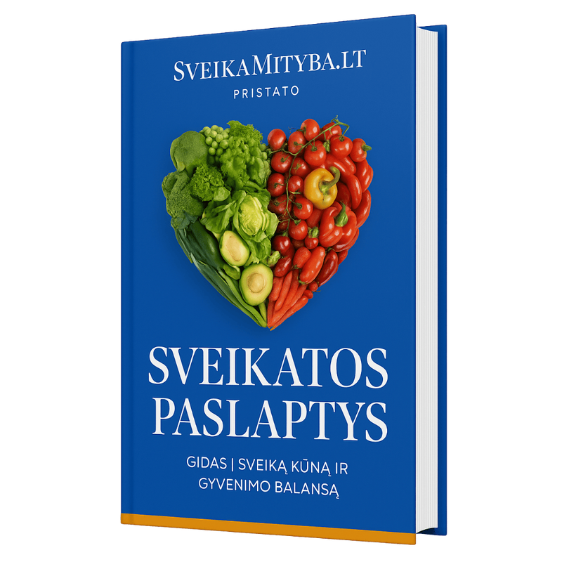 PDF knyga „Sveikatos Paslaptys“ — žarnyno atstatymo gidas